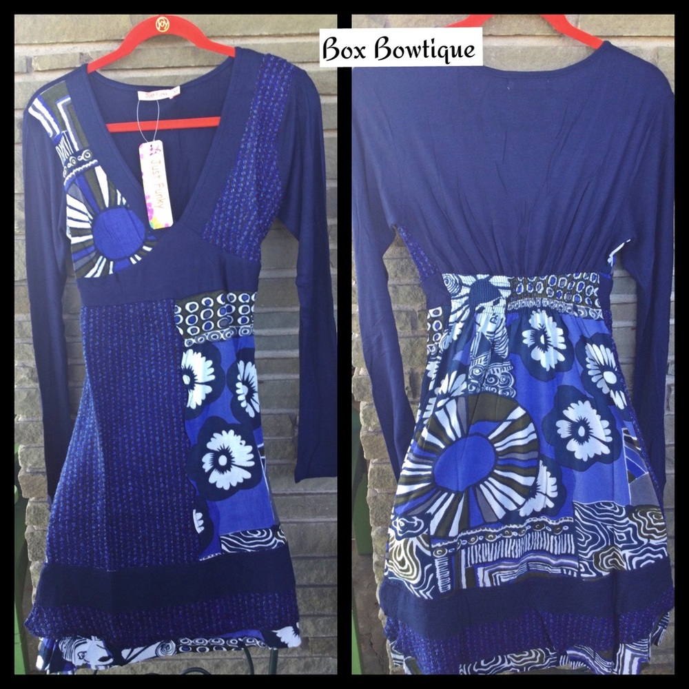 ⚜️New⚜️ Artsy-Funky Dress